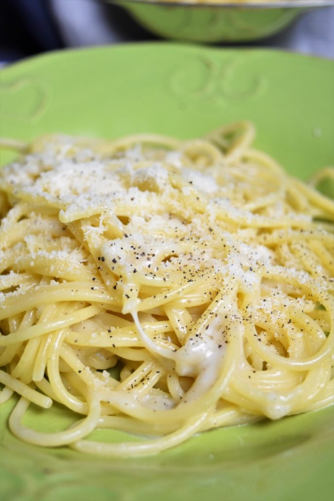 Spaghetti au pecorino