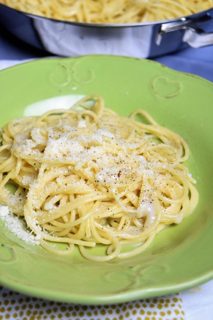 Spaghetti au pecorino romano