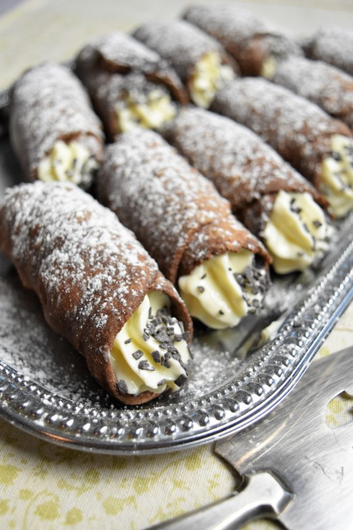 Cannoli au chocolat