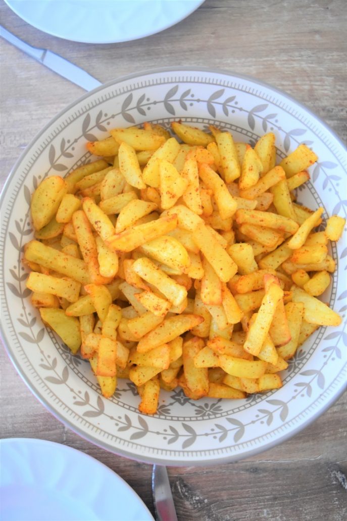 Cuisson des frites à l'Actifry