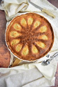 Tarte aux poires et chocolat noir