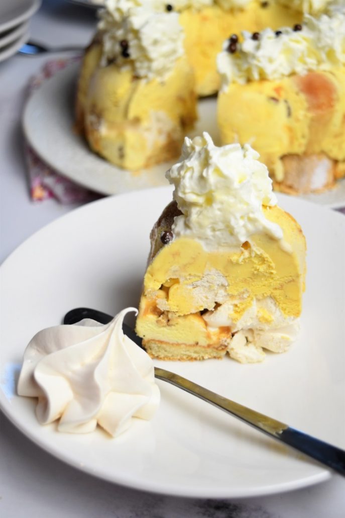 Vacherin au caramel