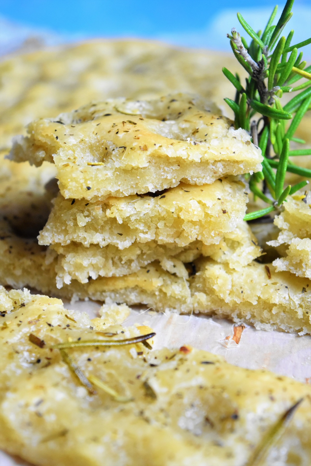 Focaccia au levain naturel