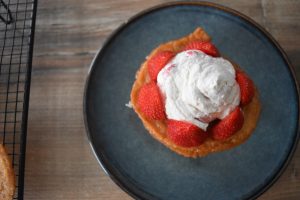 Mille feuille aux fraises