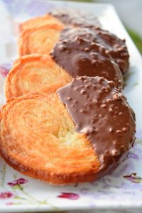 Palmiers géants au chocolat
