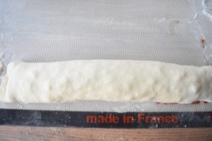 Pizza roulée en boudin