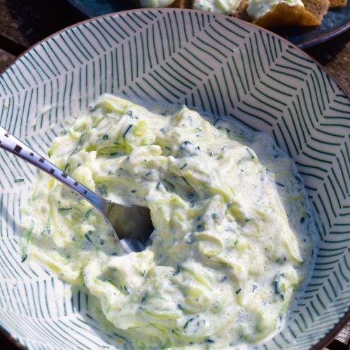 Rillettes légères à la courgette