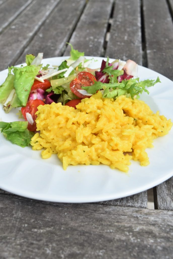 Riz au lait de coco épicé