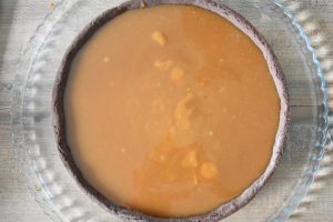 Pâte sablée sacaio et caramel beurre salé