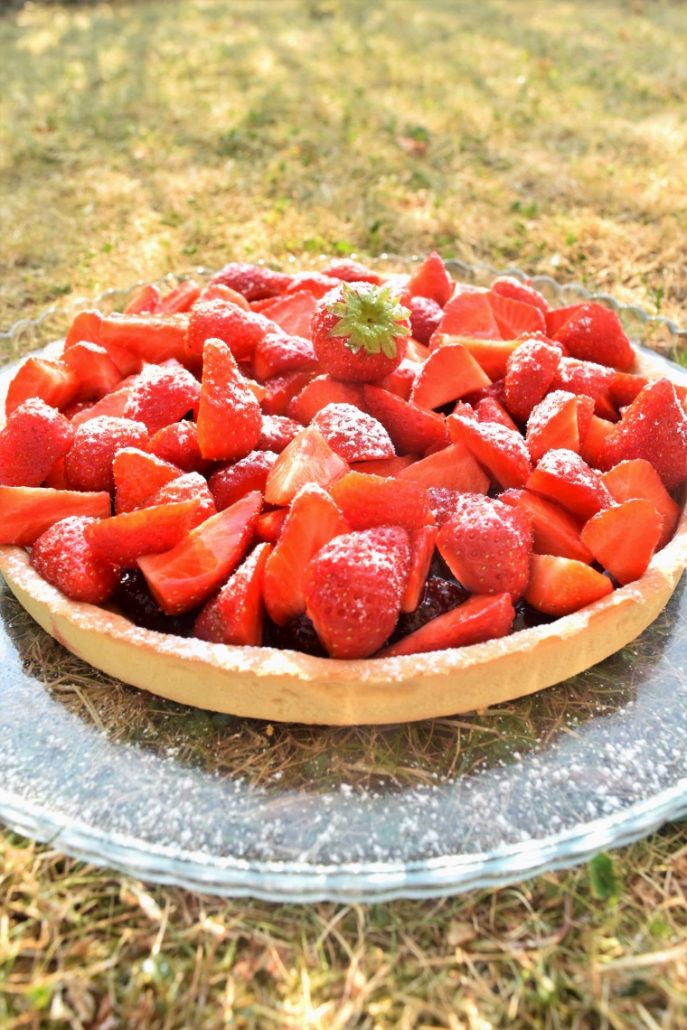 Tarte aux fraises facile