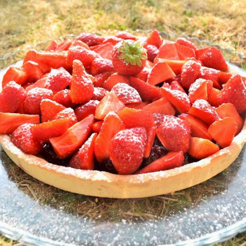 Tarte aux fraises facile