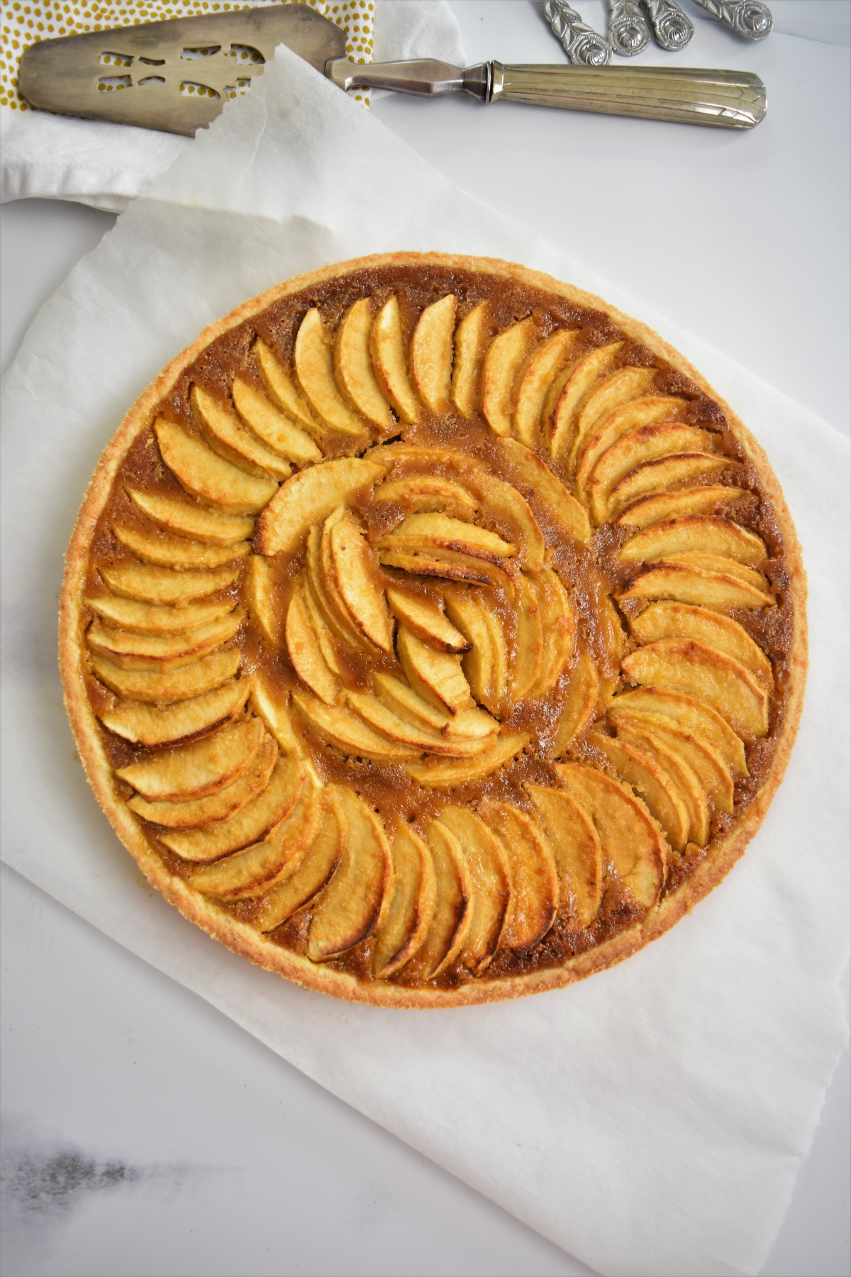 Tarte aux pommes à l'ancienne