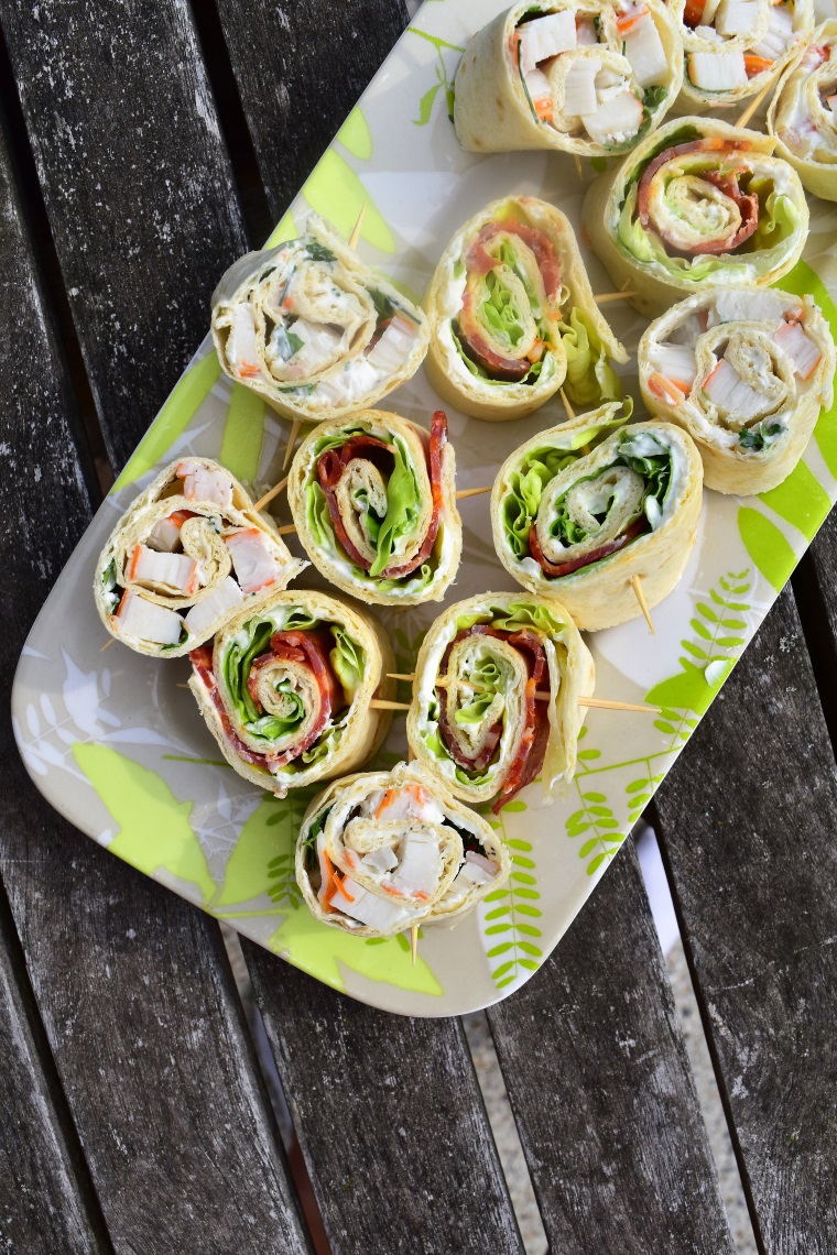 Wrap apéro recette facile de wrap maison