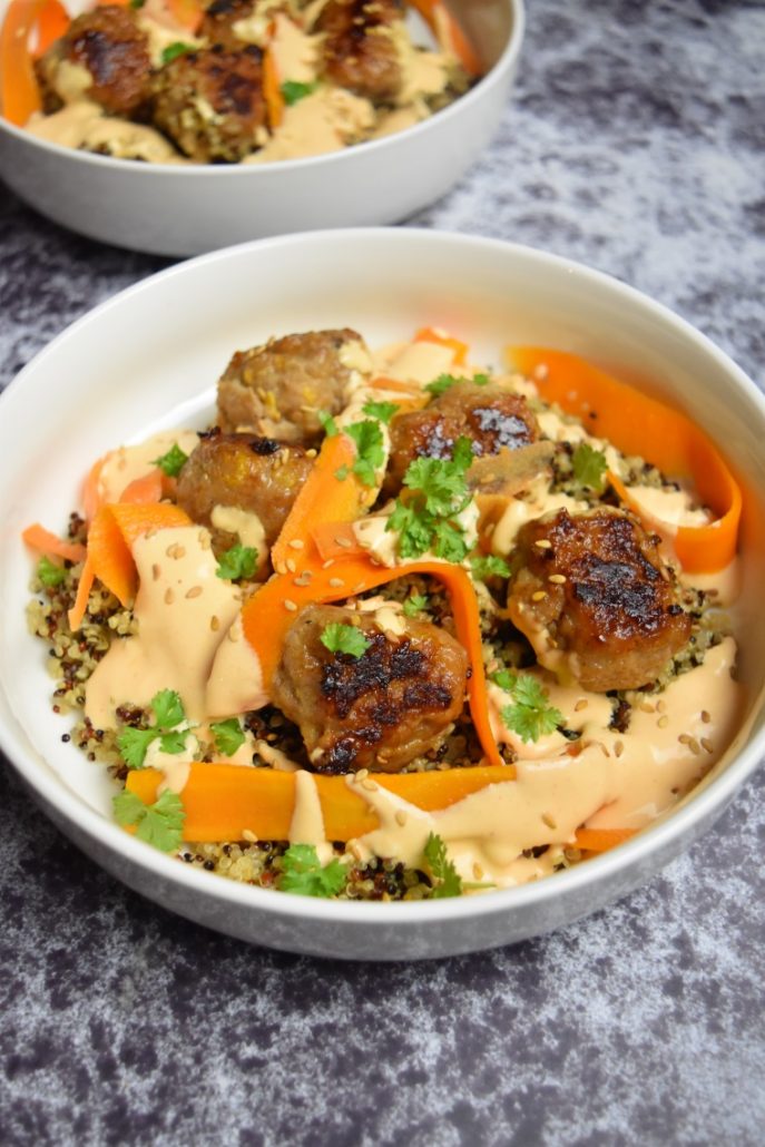 Boulettes, quinoa de Cyril Lignac