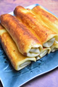 Crêpes au jambon et béchamel