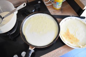 Cuisson des crêpes