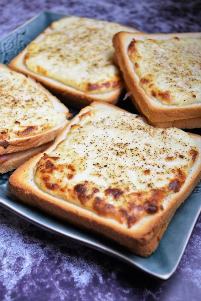 Croque monsieur au four