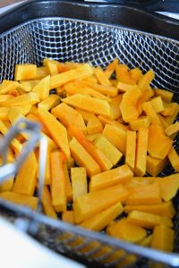 Butternut en friteuse