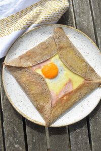 Galette jambon fromage oeuf