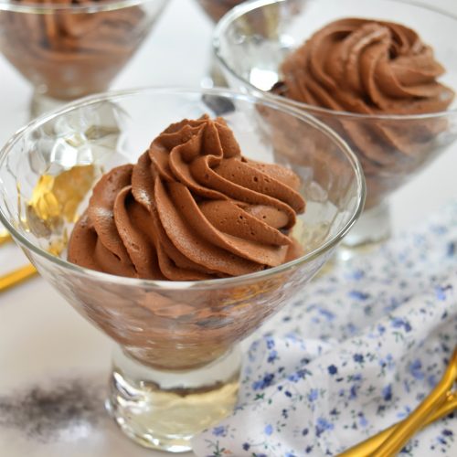 Mousse au chocolat et ricotta