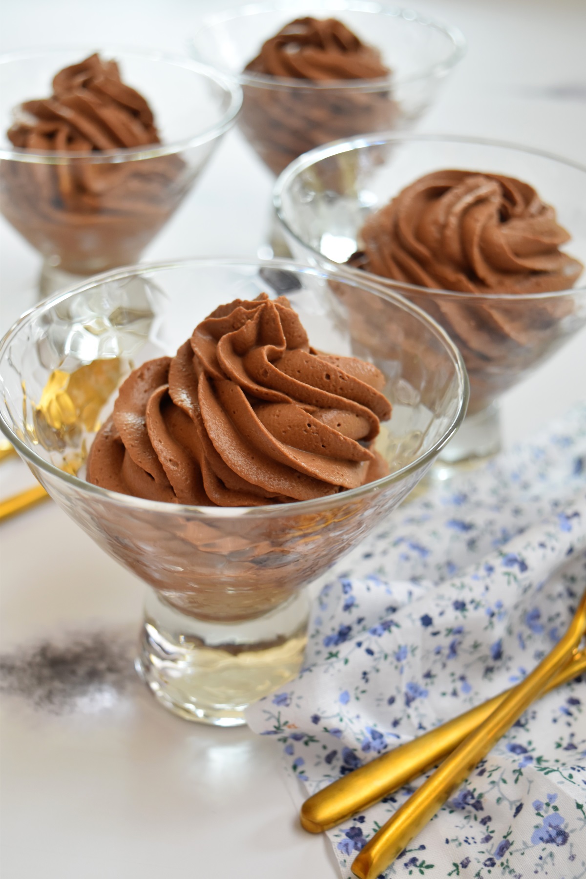 Mousse au chocolat et ricotta