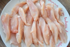 Aiguillettes de poulet