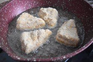 Friture pour reblochon pané