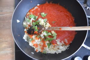 Sauce tomate basilic