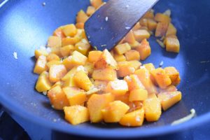 Butternut au gingembre et ail