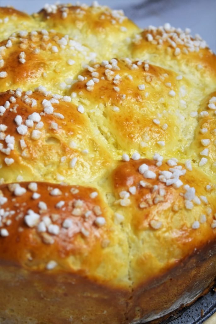 Brioche sans beurre