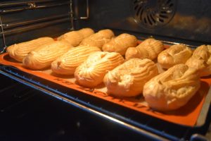 Cuisson des éclairs