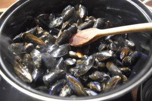 Cuisson des moules