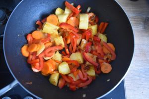 légumes au curry