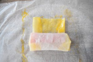 Brick au comté et jambon