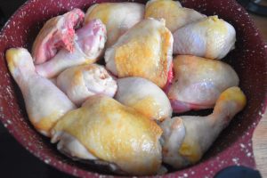 Cuisses de poulet pour tajine