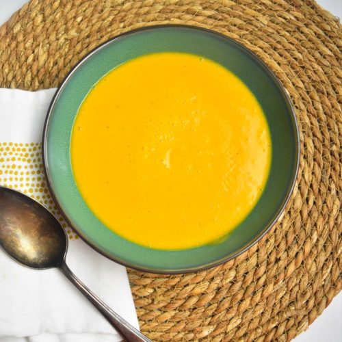 Velouté de butternut à la vache qui rit