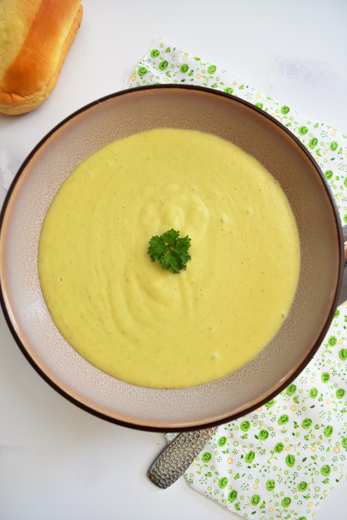 Potage de poireaux et pommes de terre