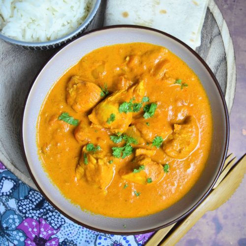 Butter chicken, poulet indien