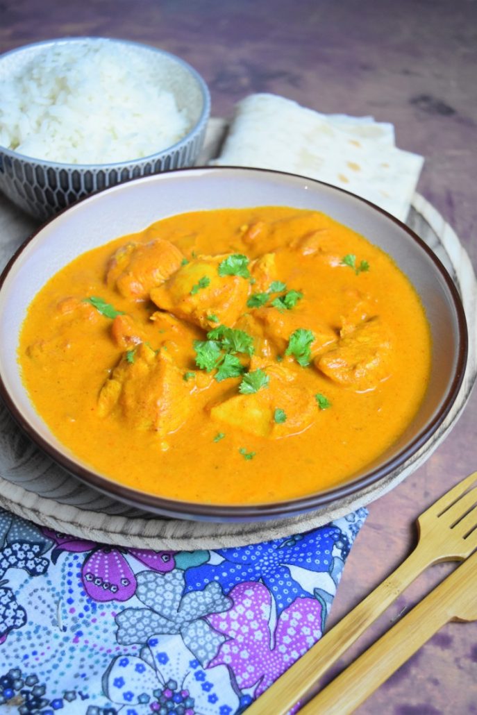 Butter chicken indien