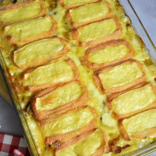 Ch'tiflette ou tartiflette au maroilles