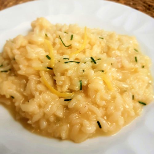 Risotto au citron