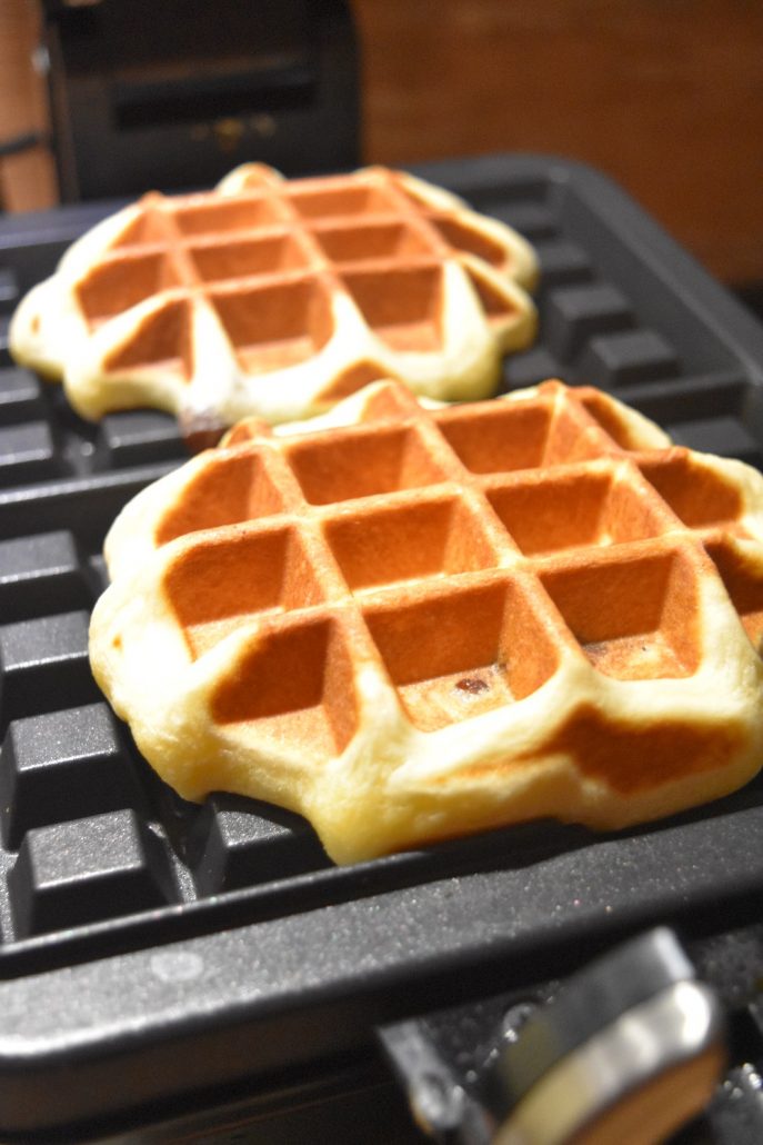 Gaufres au nutella recette de gaufres de Liège fourrées