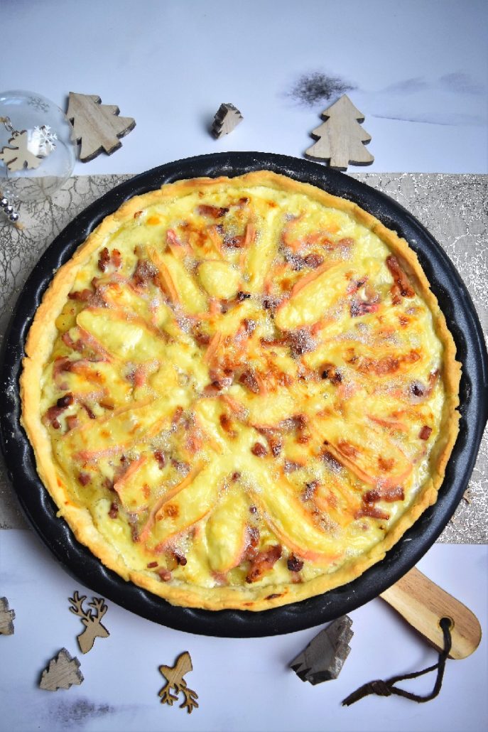 Tarte façon tartiflette