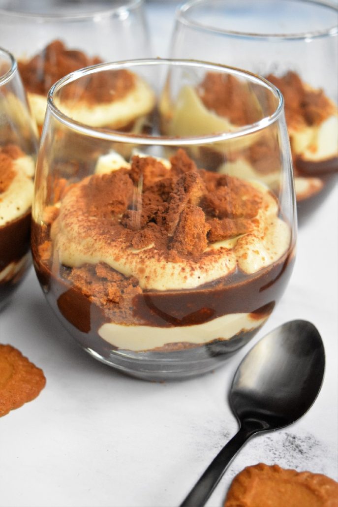 Tiramisu au spéculoos et pâte à tartiner