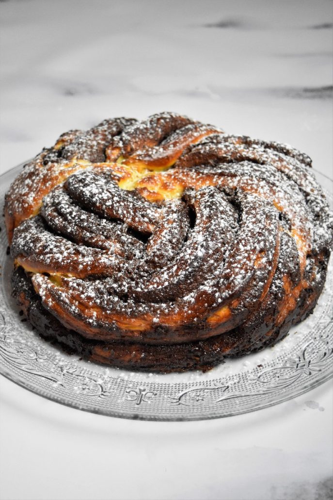 Babka au chocolat au companion