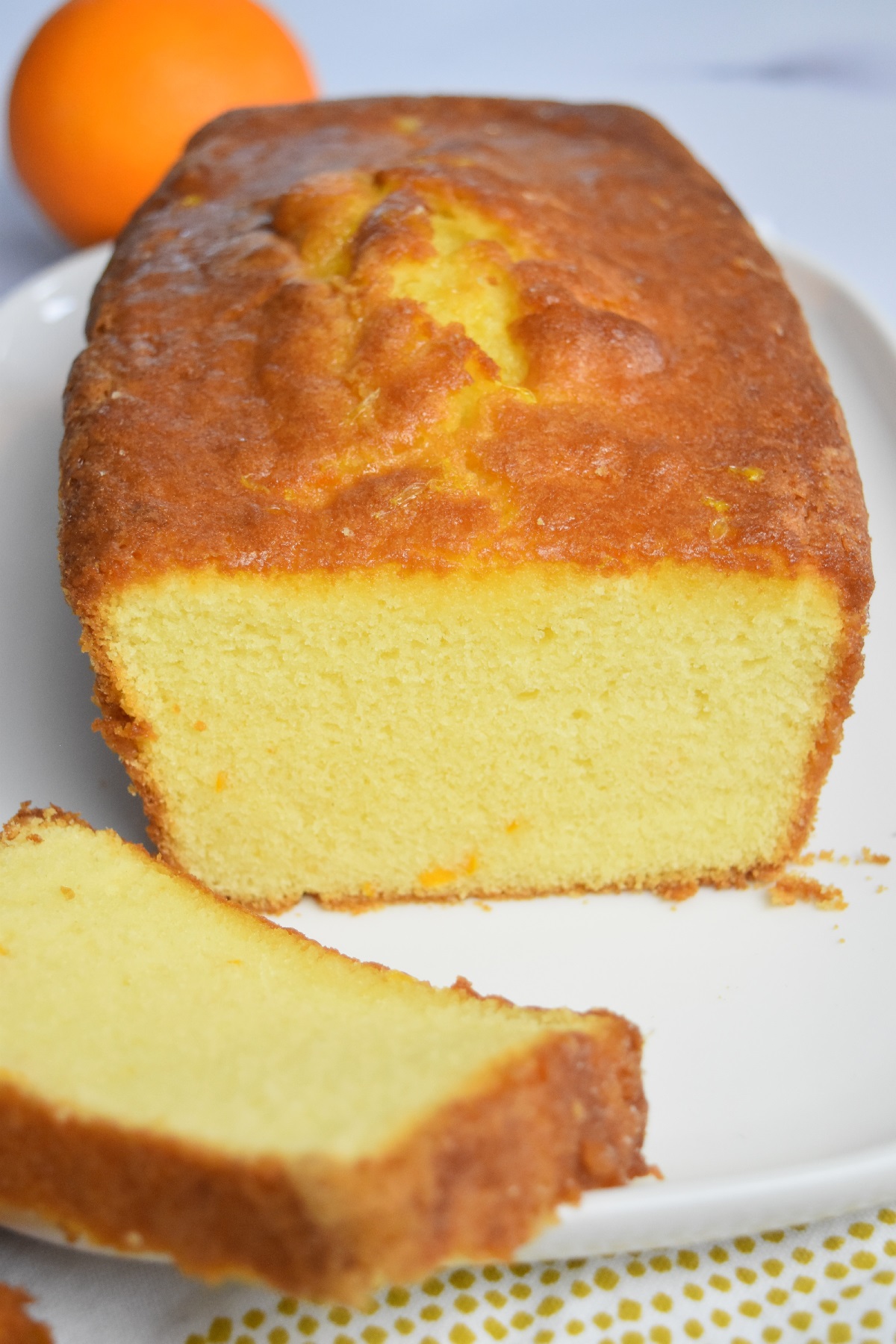 Gâteau moelleux aux clémentines, glaçage au yaourt - Un déjeuner