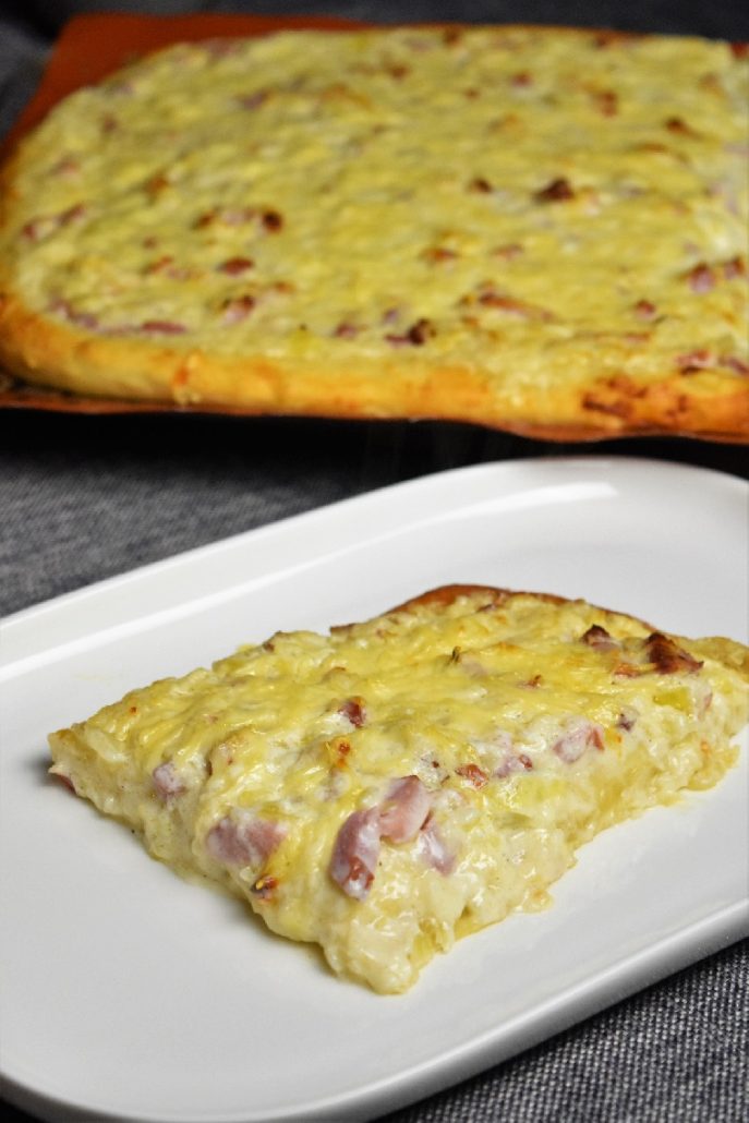 Flammekueche ou tarte flambée alsacienne