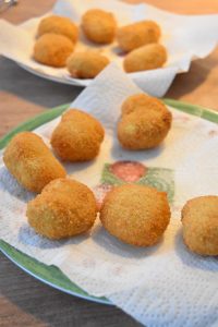 Nuggets maison frits