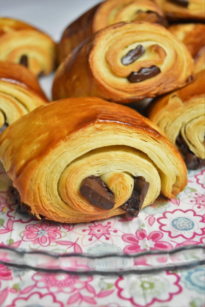 Pain au chocolat double barre