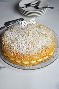 Brioche et crème tropézienne